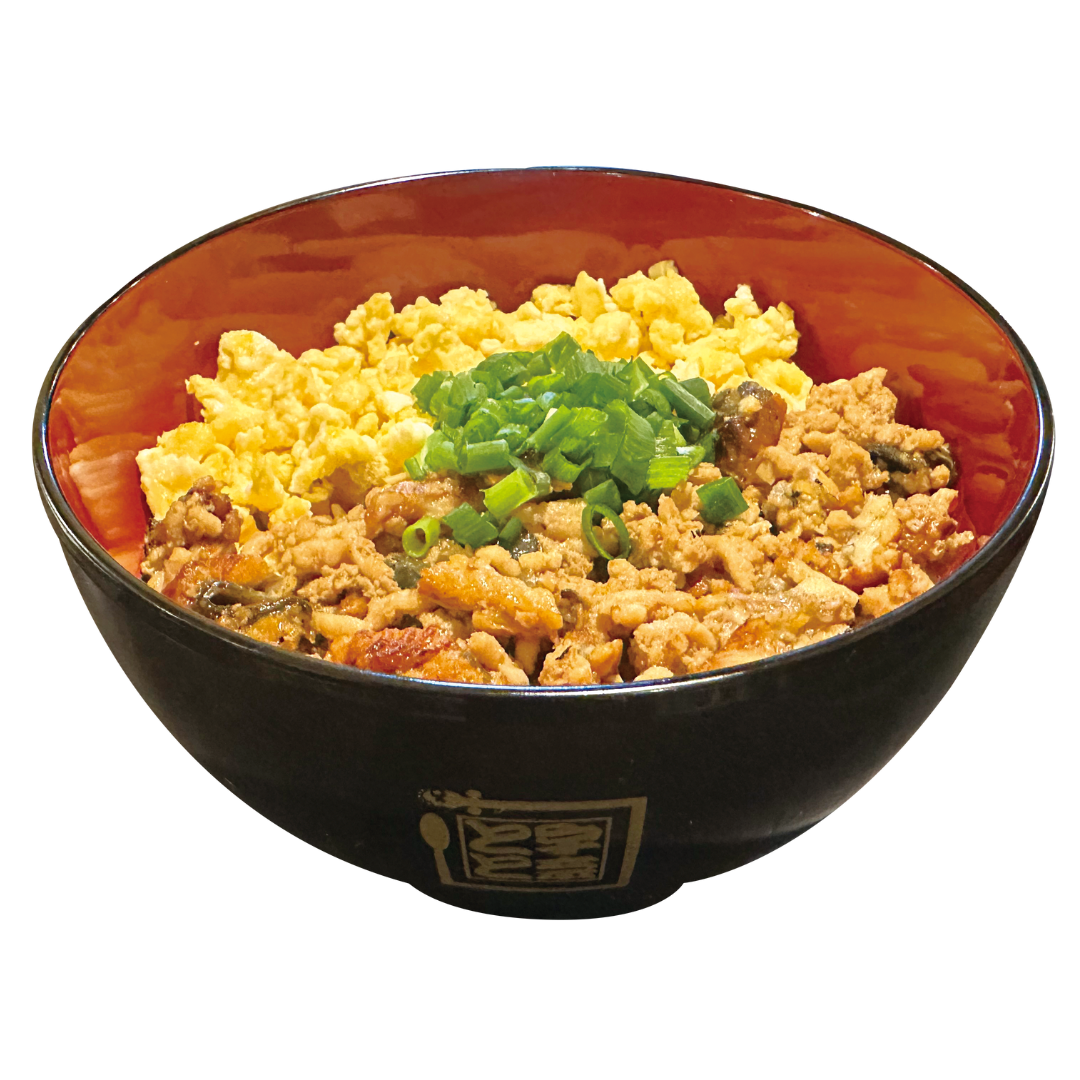 うなぎと鶏のそぼろ丼